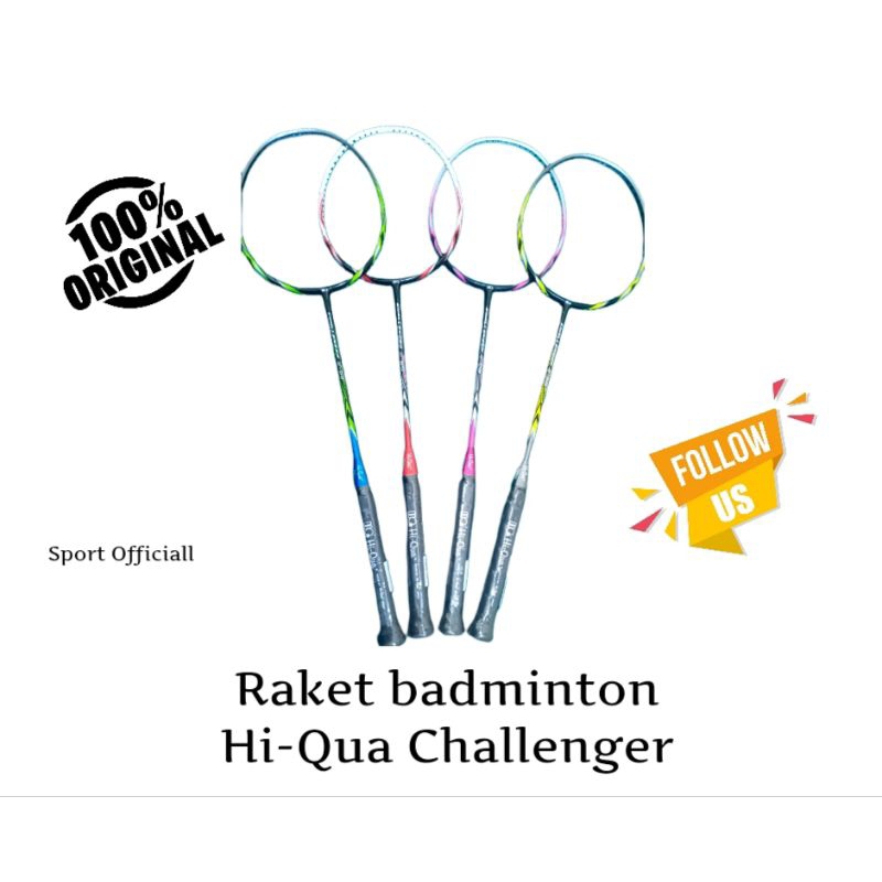 Raket Badminton Hi-Qua Challenger Original