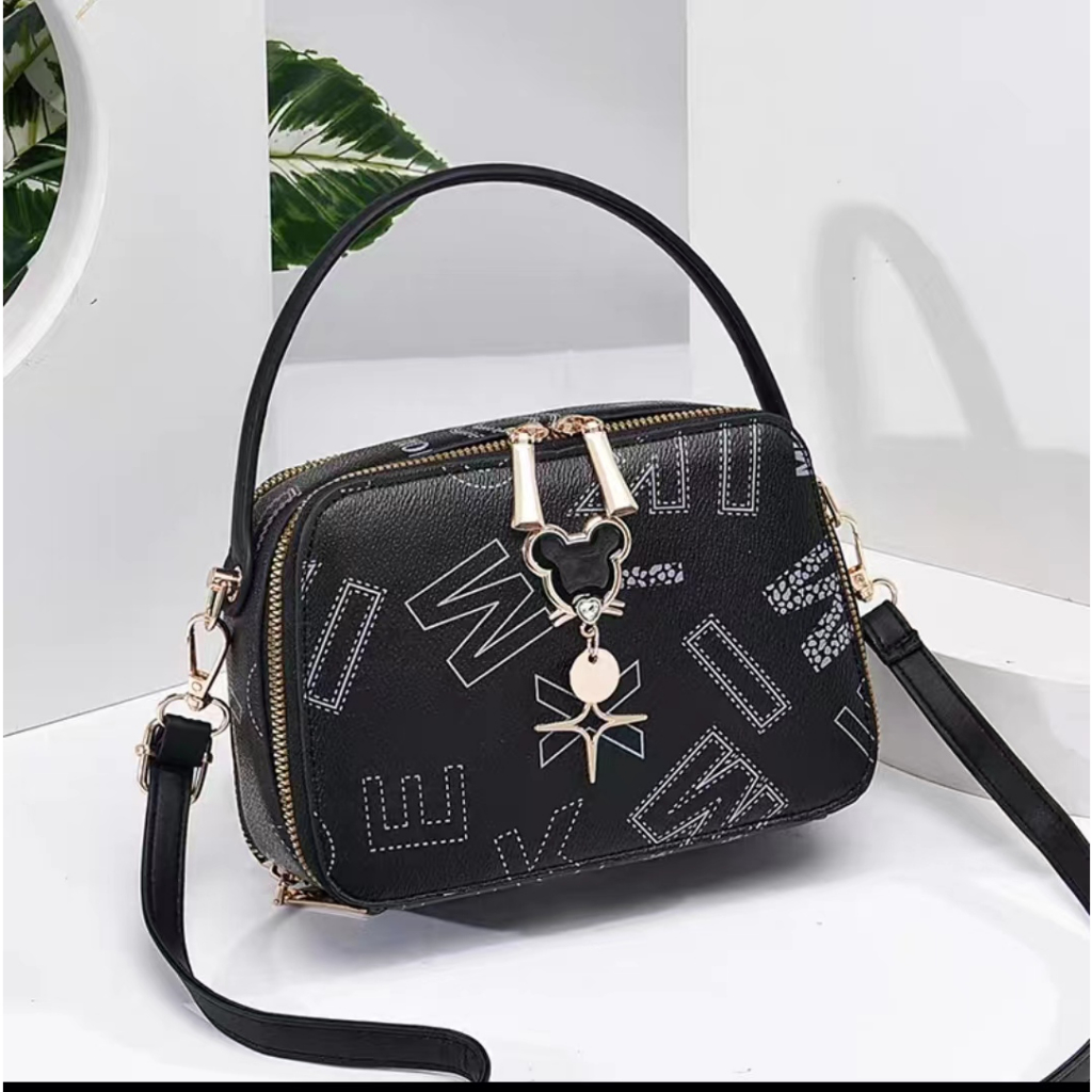Velyn.bag BQ3673 Tas SELEMPANG Wanita Cantik ada talpan  ready import terbaru