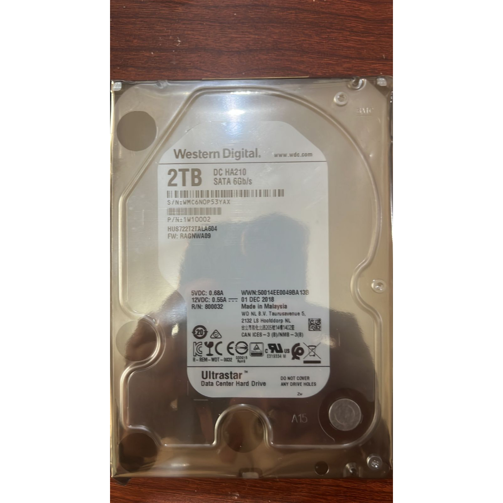 HUS722T2TALA604 Hard Disk 2TB SATA 3.5