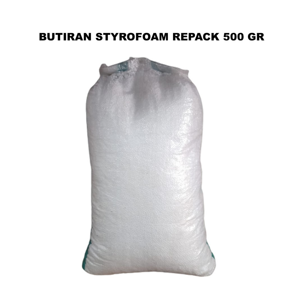 Styrofoam Gabus Butiran Isi Bean Bag Floam Bulat Kecil Butir Makassar