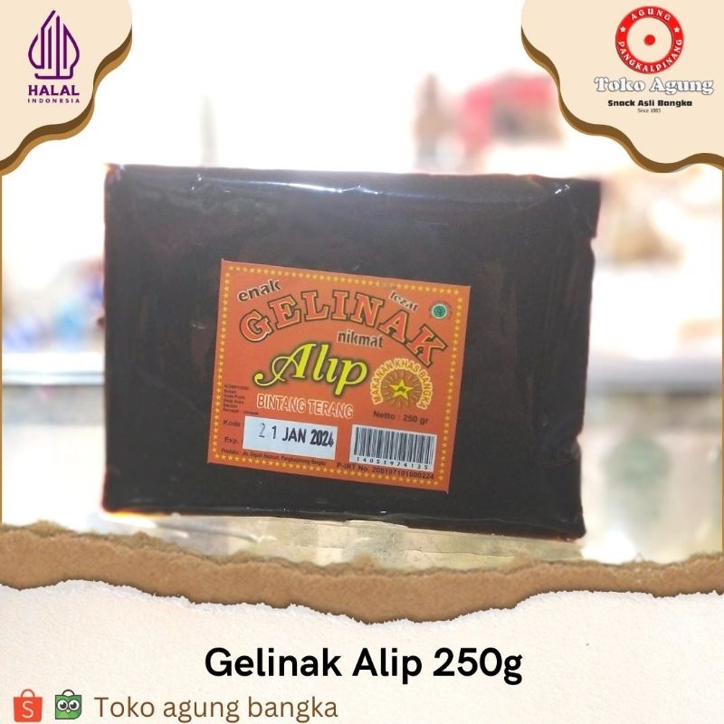 

Gelinak Asli Bangka Alip 250g