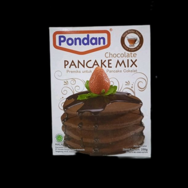 

Pondan pancake mix cokelat 250gr