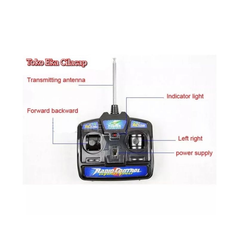 Remot remote control mobil mobilan motor aki anak 27mhz 12v 6v 27 mhz 2.7