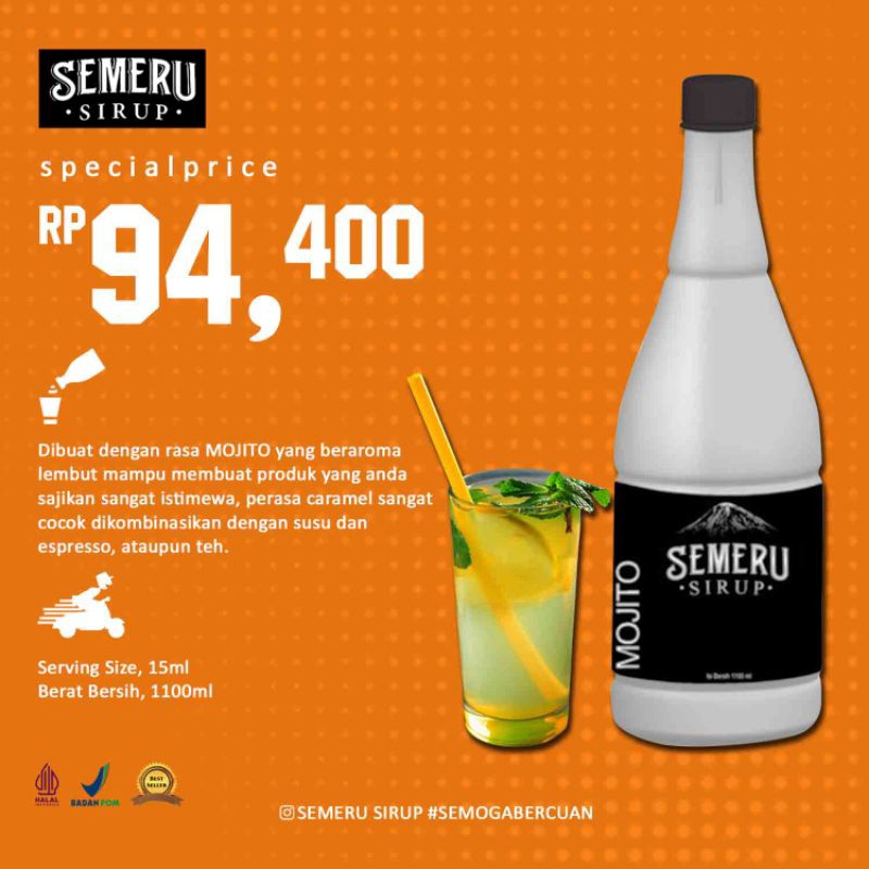 

SEMERU SIRUP MOJITO