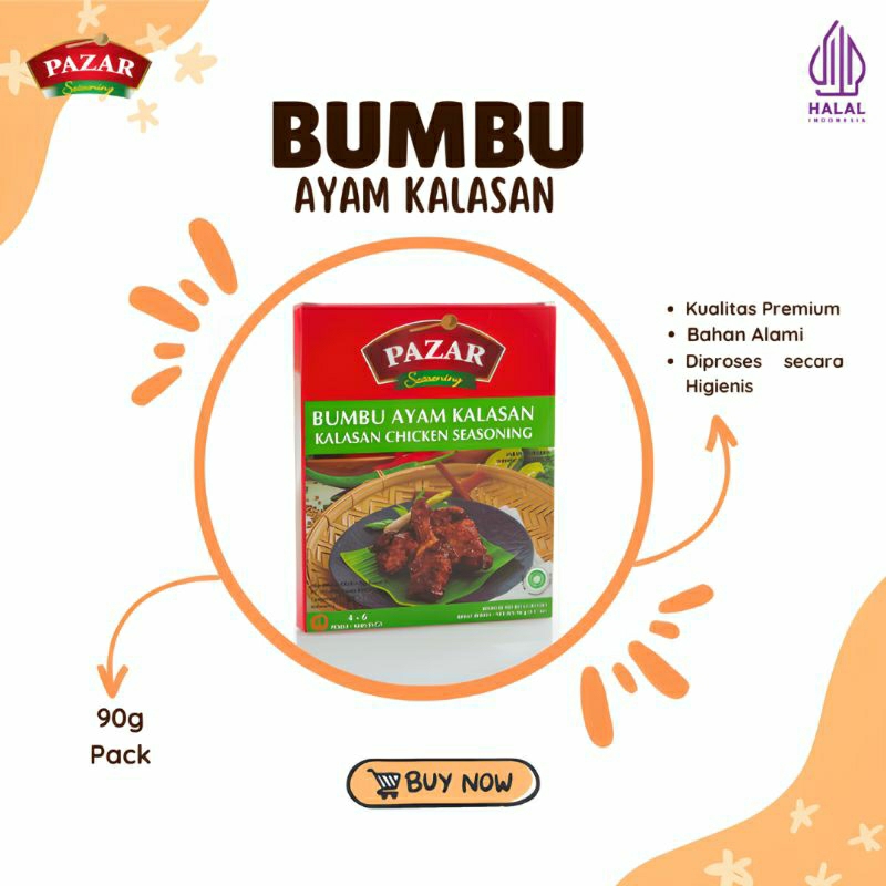 

Bumbu Ayam Kalasan | Pazar (90g)
