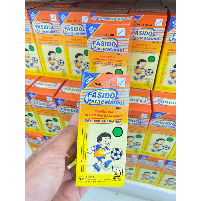 Fasidol Sirup/Paracetamol sirup 120mg