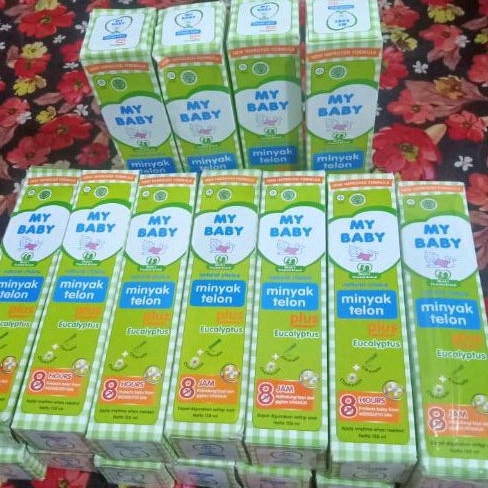 Minyak Telon Bayi Anak My Baby Plus 150ml Paling Besar