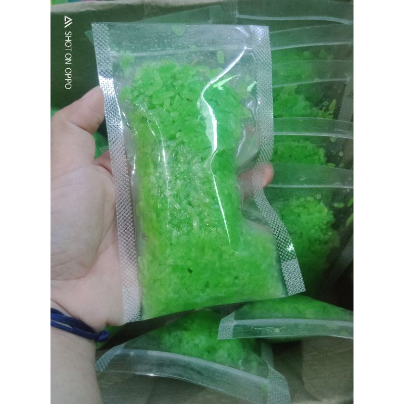 

tape ketan hijau manis kemasan 100g @2500