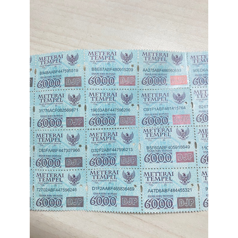 

materai6000 edisi 2010