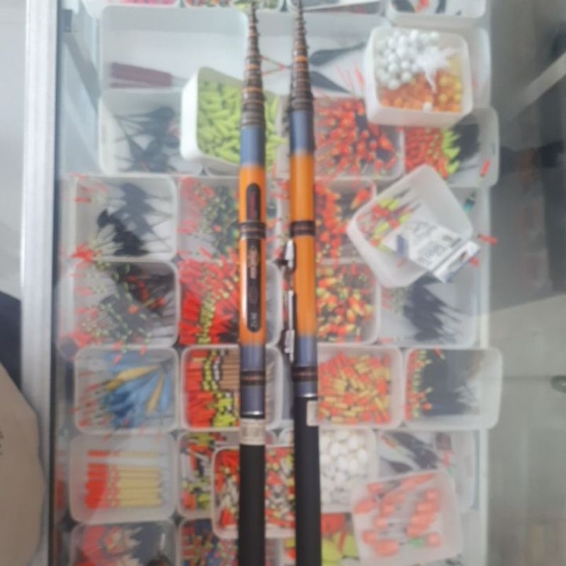 Joran Tegek Tongkat Pancing Tornado Ikan Mas 3612