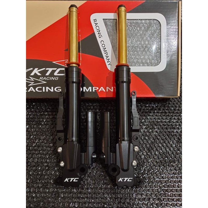 SHOCK TABUNG /SUSPENSION DEPAN KTC RACING MOTOR BEAT SCOOPY GENIO