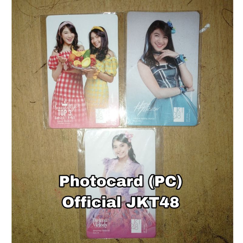 Photocard Official JKT48 (Music Card) - Bisa COD