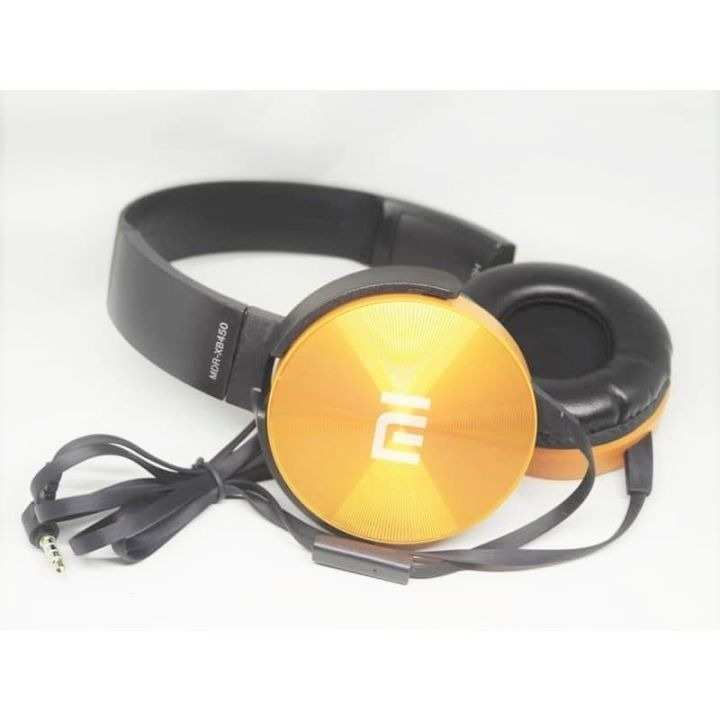 Headset Bando XIAOMI MI XB450 Headset Kabel XIAOMI MDR-XB450AP