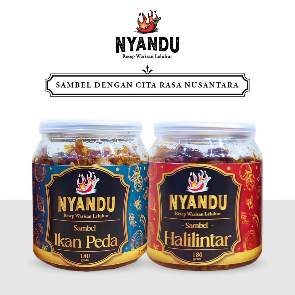 

Sambel Ikan Peda & Sambel Halilintar 180 gr