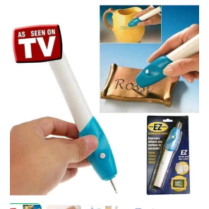 Pen Alat Grafir Alat Ukir Engrave Kayu Plastik Kulit Electrik