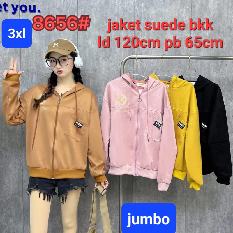 JAKET SUEDE JUMBO