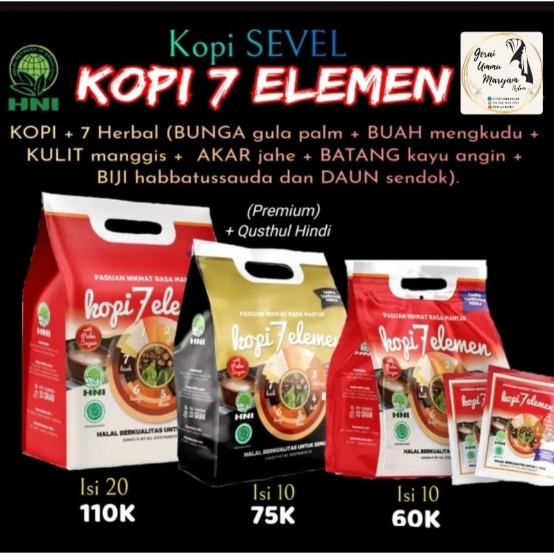 

Kopi 7 elemen Premium HNI-HPAI