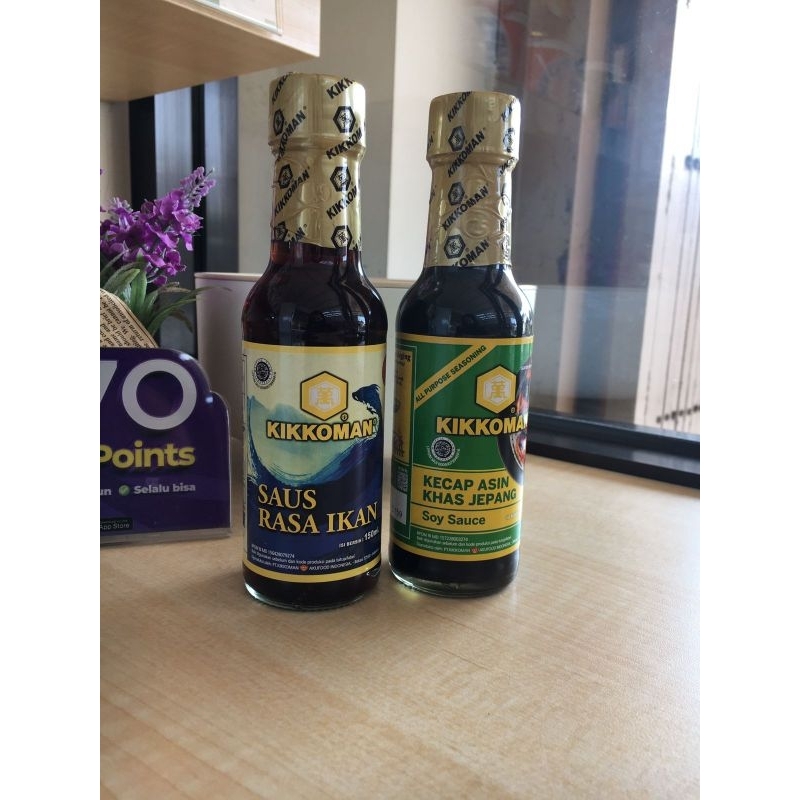 

Kkikoman Saus Rasa Ikan- Kikkoman Kecap Asin 150ml