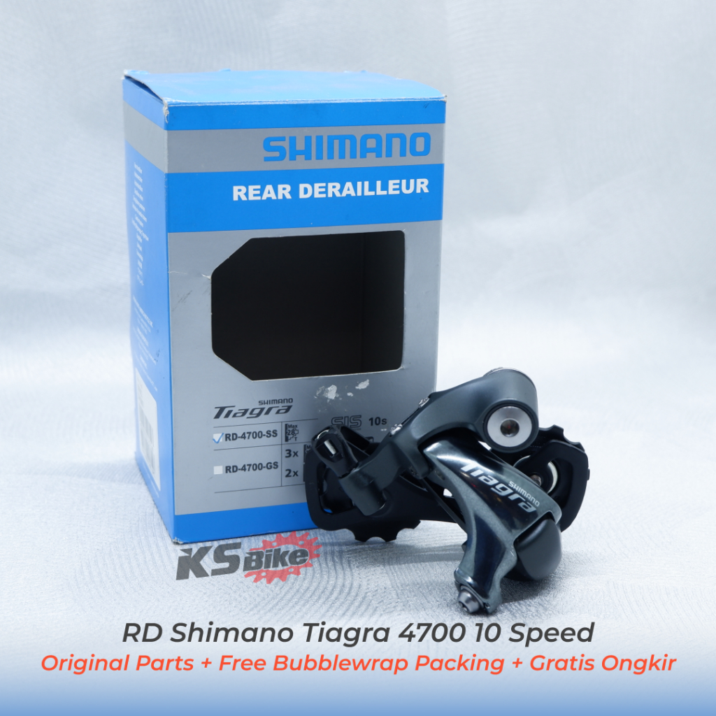 RD Rear Derailleur Shimano Tiagram 4700 10 Speed Short Cage RD Sepeda Lipat Gunung KS BIKE CIREBON