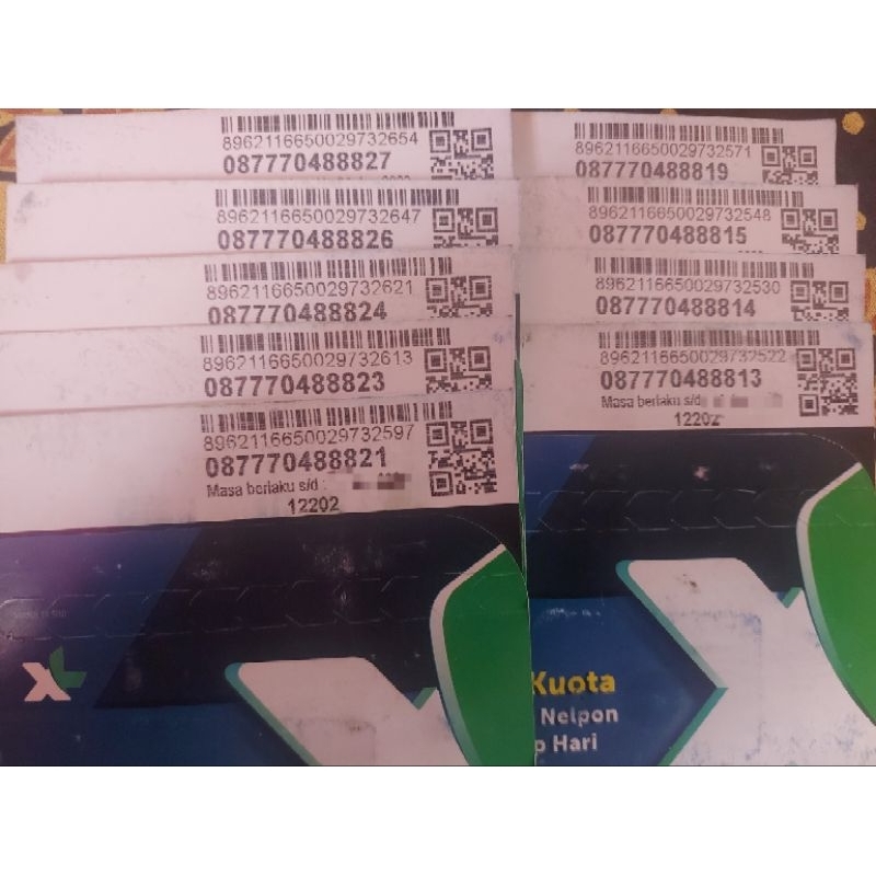 xl double triple 777 888