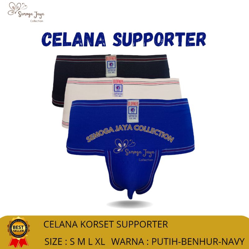 CELANA DALAM KORSET PRIA SUPPORTER | CELANA DALAM OLAHRAGA PRIA