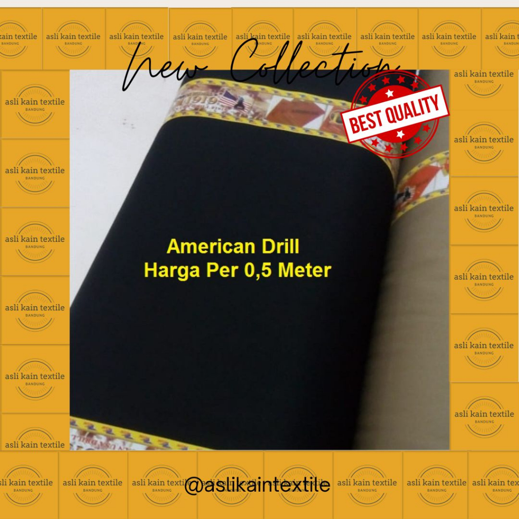 [0,5 m] Kain Bahan Celana Pria dan Wanita Harga Per Setengah Meter atau Per 0,5 Meter Bahan Kain Pol