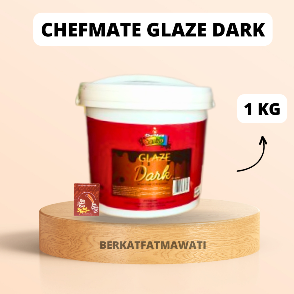 

CHEFMATE GLAZE KEMASAN 1 KG / TOPPING DONAT DONUT