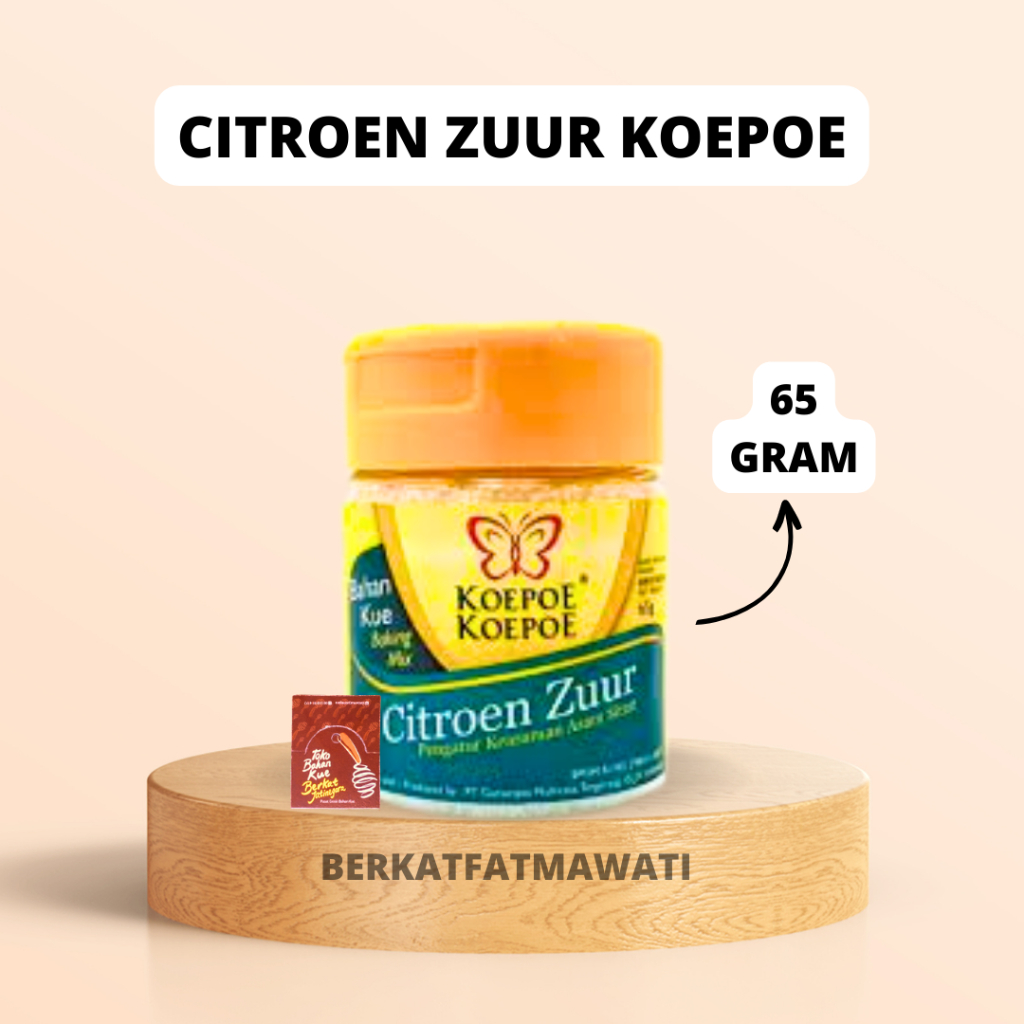 

citroen zuur kupu 65gr LUSINAN ( 12 PCS )