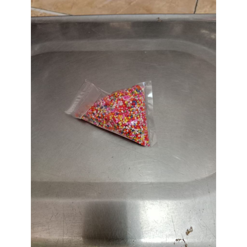 

Spikel Warna-warni / Sprinkle Mini Rainbow Hiasan Dekorasi Kue Berkualitas