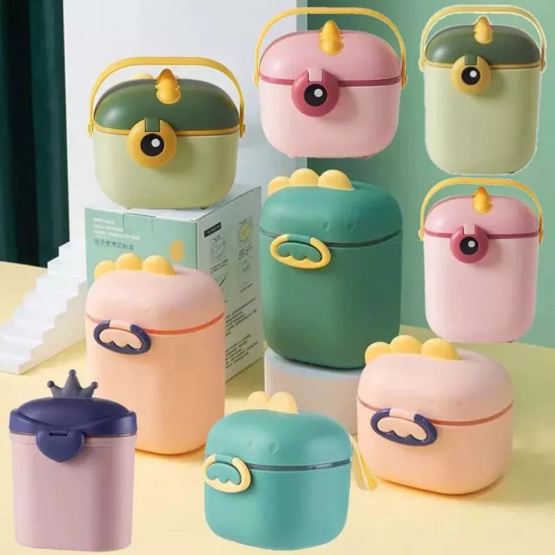 Tempat Wadah Susu Bubuk Travel cocok buat kado bayi baru lahir / kado lahiran anak laki-laki perempu