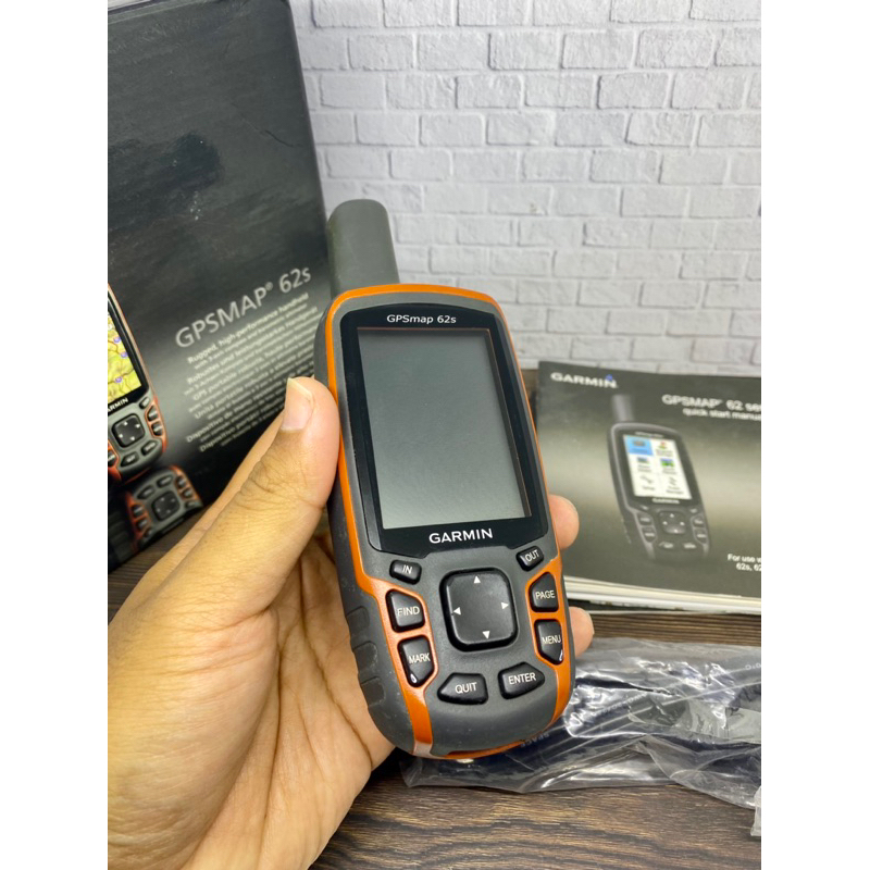 GPS Garmin 62s Fullset Terawat Bonus Peta Update