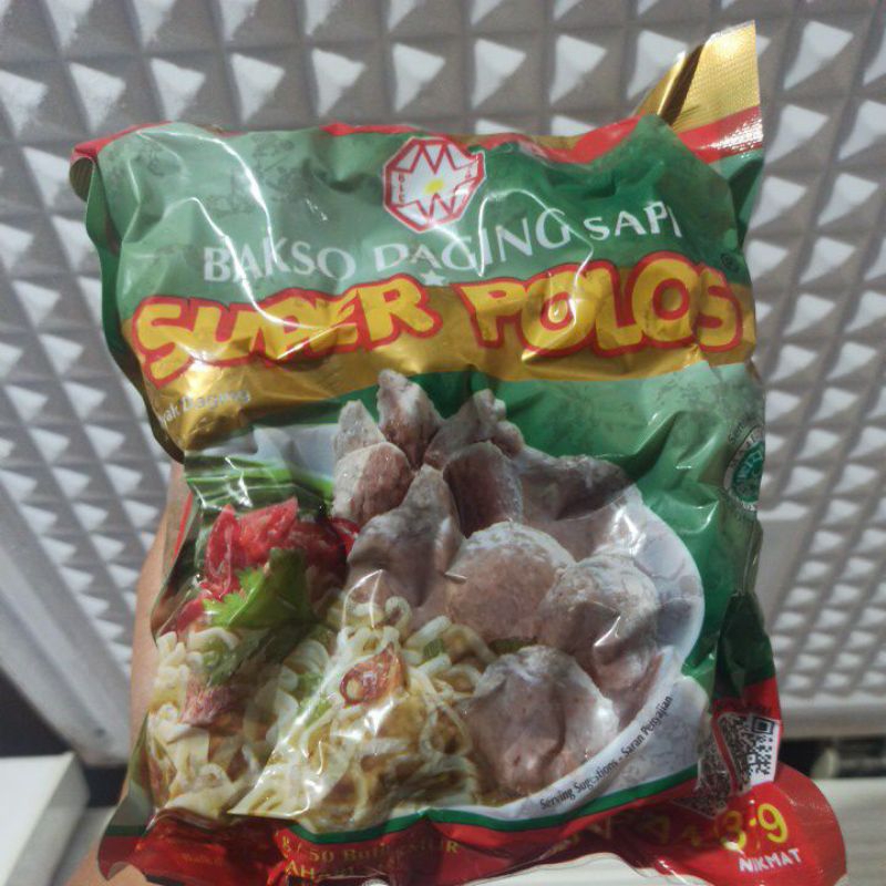 

baso warisan super polos urat 700gr isi 50pcs