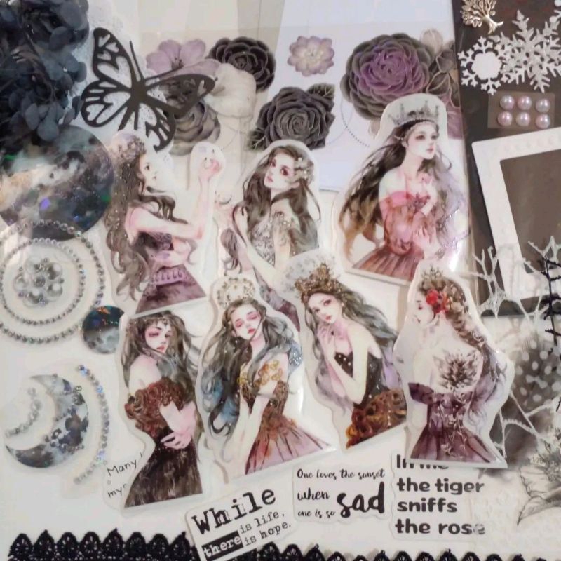 

(Kindly) Broken Angel Journal Kit ft Noble Princess Pet Tape Sample