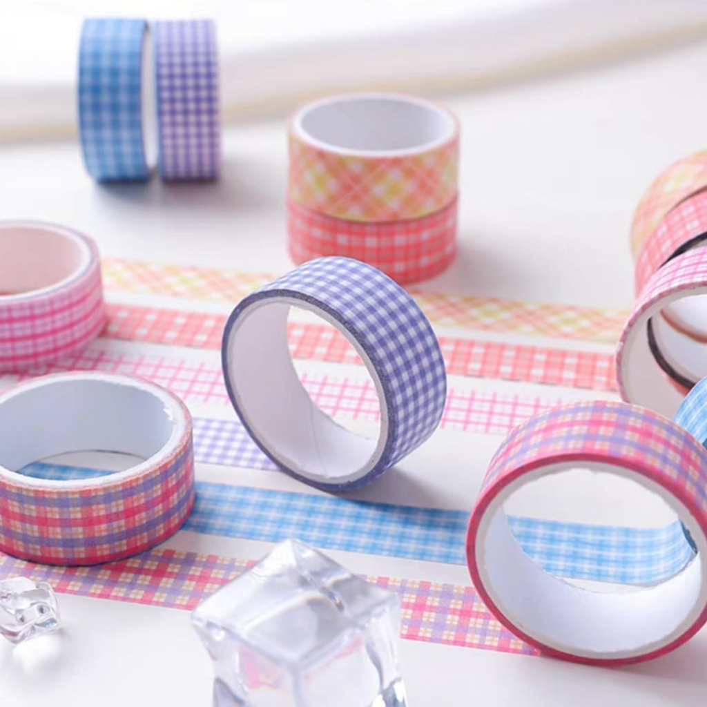 

Washi Tape Sticker Roll Bagasse Selotip Korean Lunch Box Bento Cake