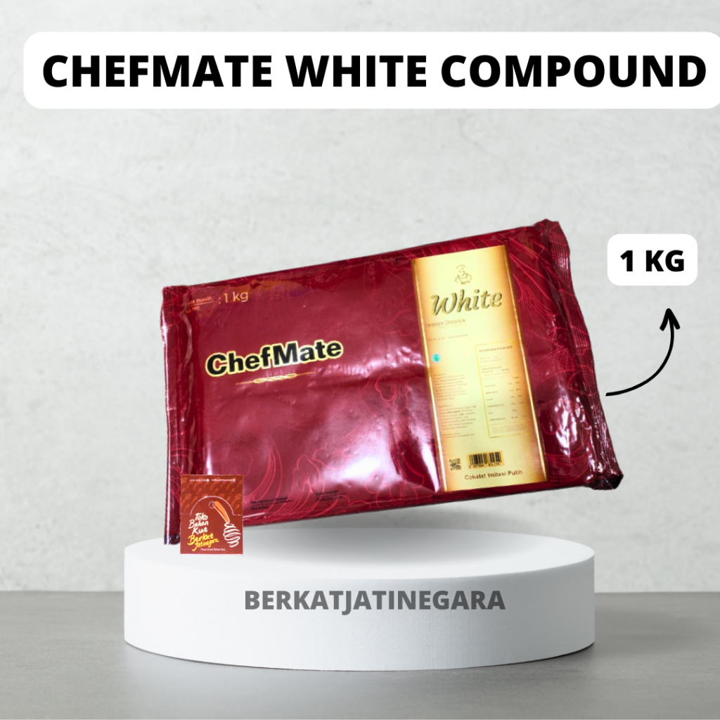 

CHEFMATE CHOCOLATE COMPOUND WHITE KEMASAN 1 KG