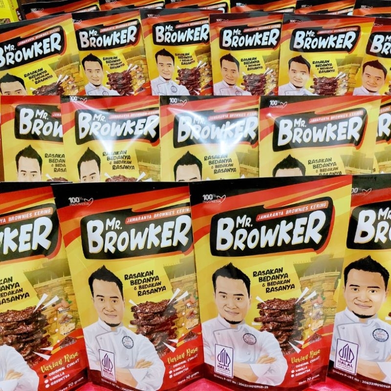 

Brownies Kering MR. BROWKER