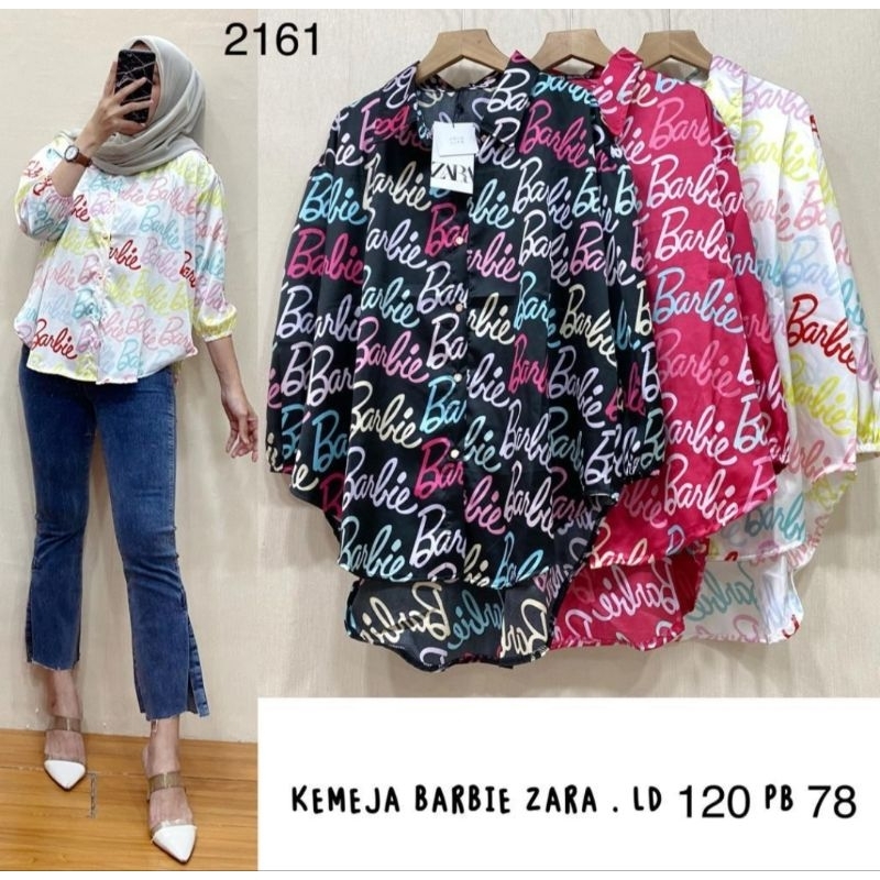Kemeja ZARA silk Import