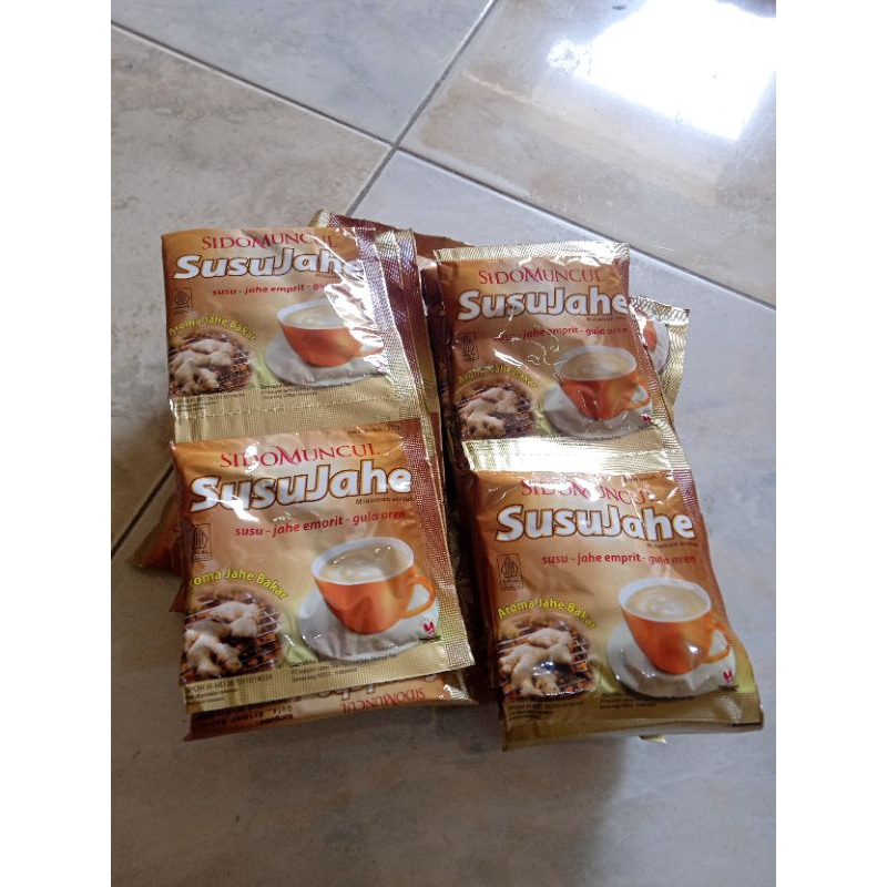 

susu jahe sidomuncul renceng