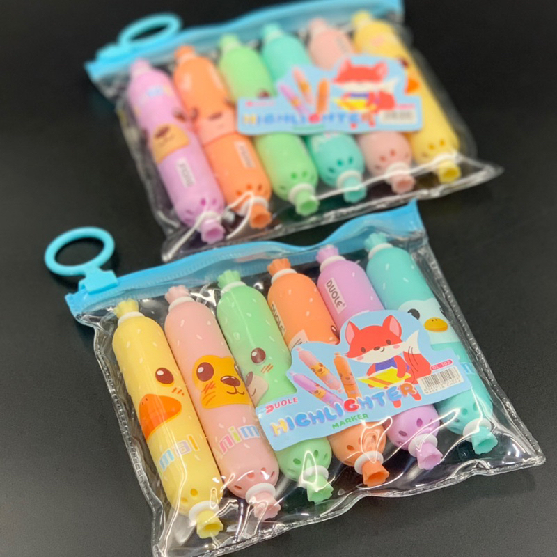 

Highlighter marker fancy 6 warna