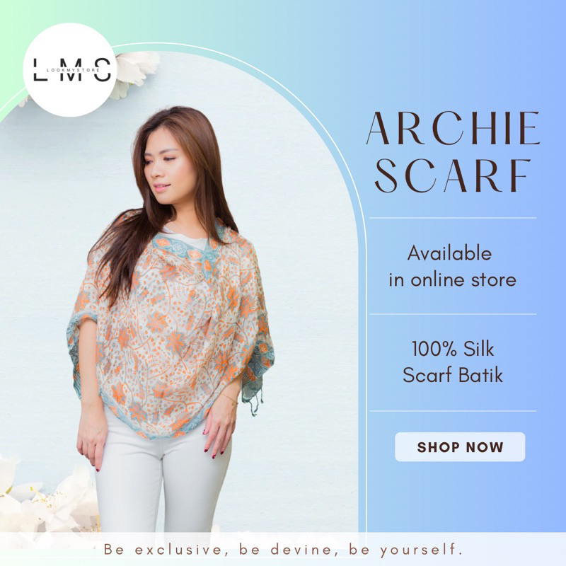 LMS - ARCHIE SCARF SILK BATIK