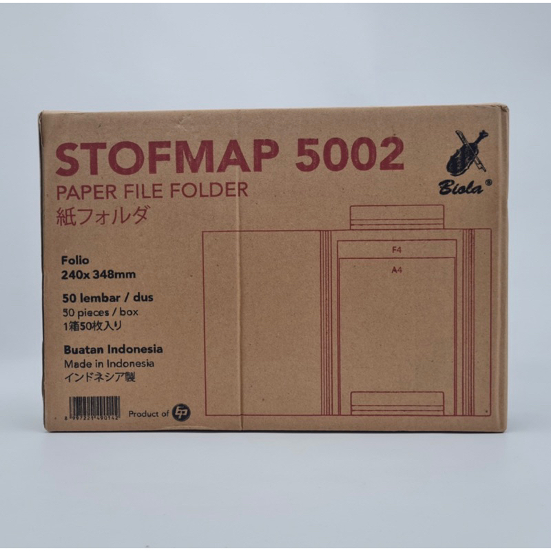 

Stopmap Biola 5002/Map Biola 5002