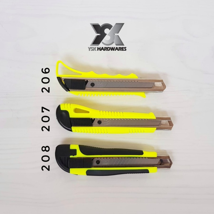 

Pisau Cutter Type 206 YSK Tajam Cutter Besar Pemotong kertas