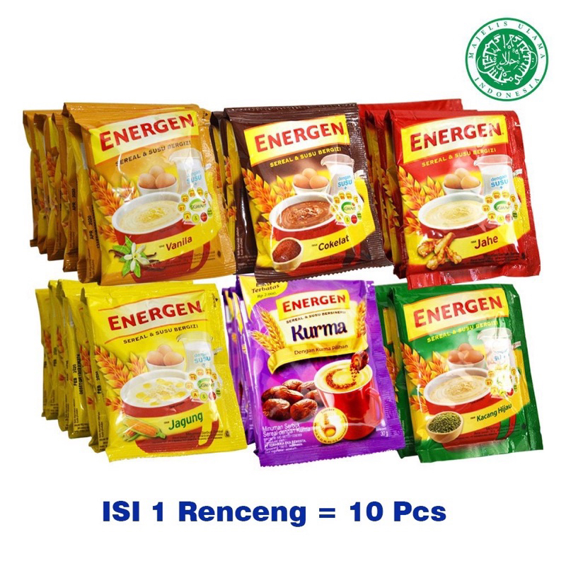 

Energen Cereal Instant - 10pcs