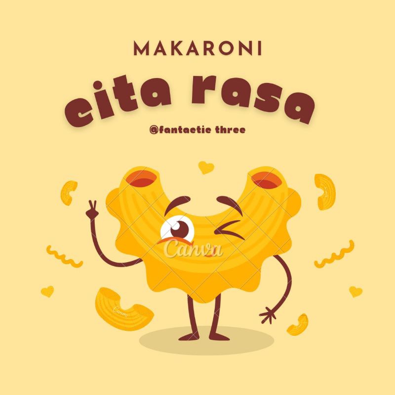 

Makaroni cita rasa.