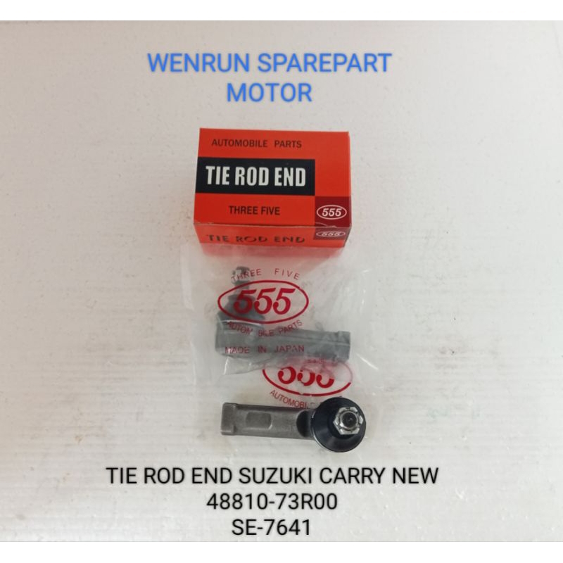 TIE ROD END SUZUKI CARRY NEW 555 48810-73R00 (SE-7641)
