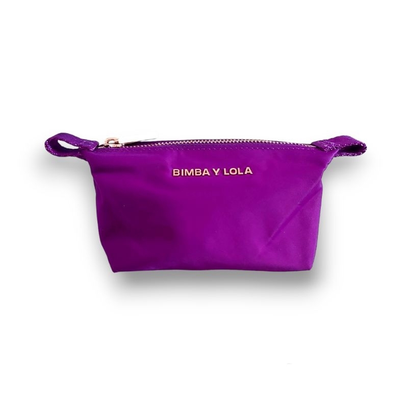 [ORIGINAL] Bimba Y Lola Purple Nylon Small Pouch