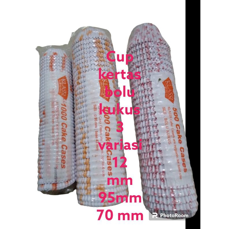 

cup bolu kukus 3pariasi 95.12.70 mm