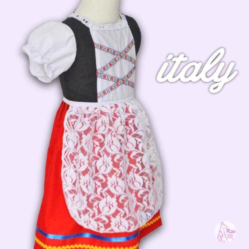 Kostum Italia Italy Anak