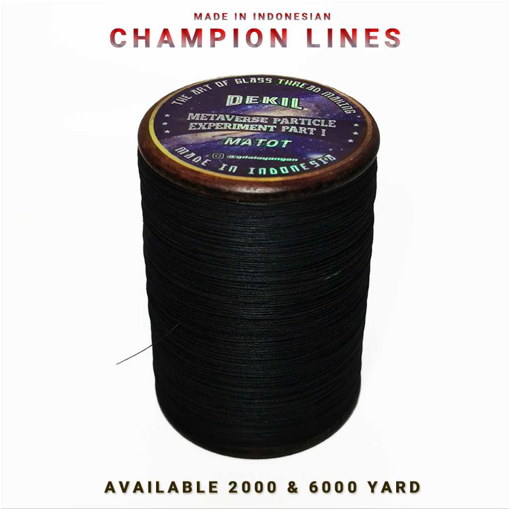 (BONUS PELINDUNG JARI) Benang Gelasan Tournament MP DEKIL Matot dan Molor Sangat Tajam Recommended T