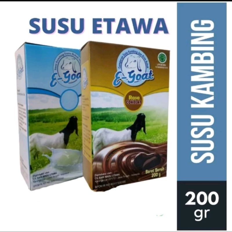 

SUSU KAMBING Etawa SUSU KAMBING Etawa E Goat Organik Bubuk